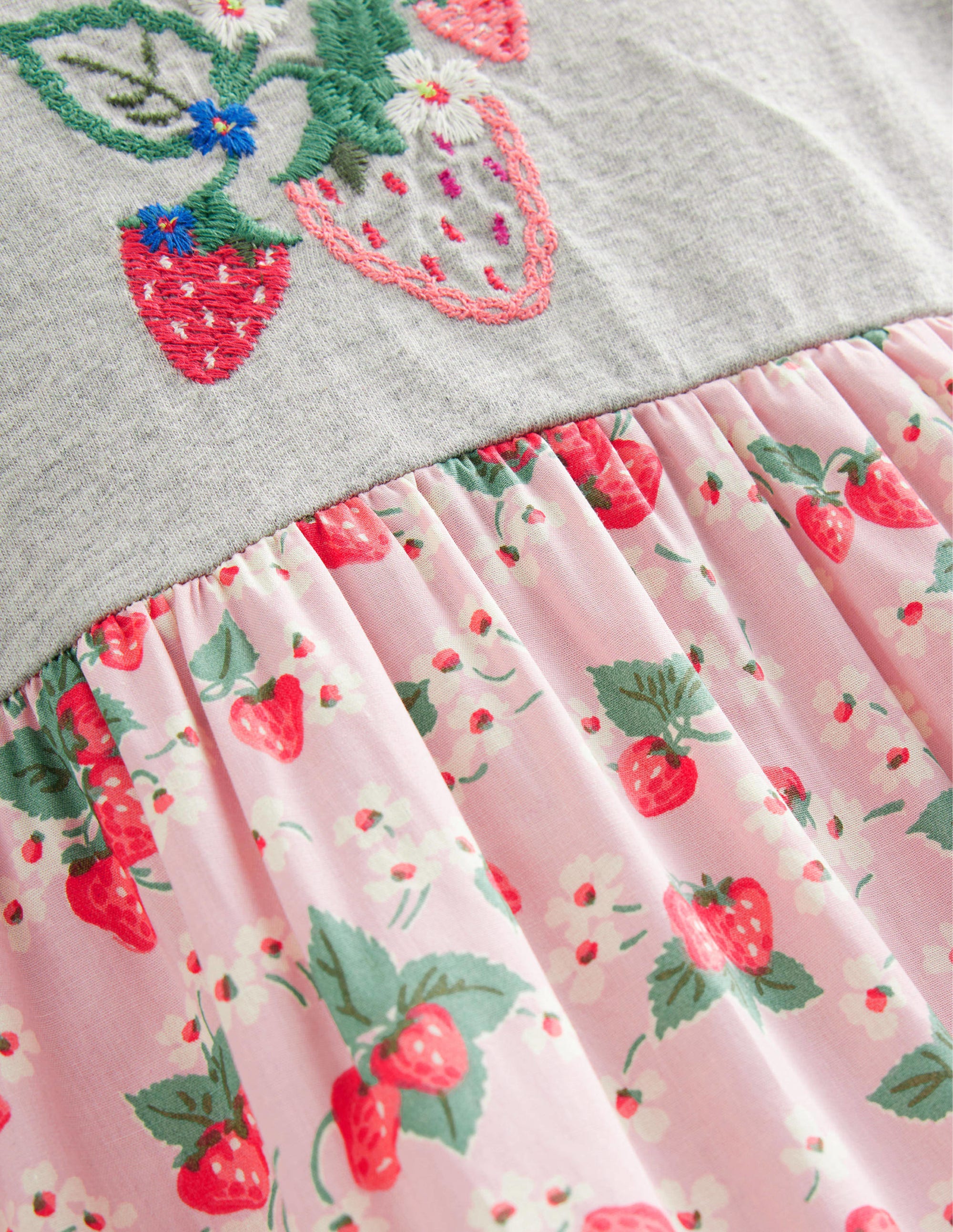 Maxi Logo Dress-French Pink Strawberry - Image 3