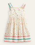 Bow Back Cotton Dress-Vanilla Pod Ice Creams