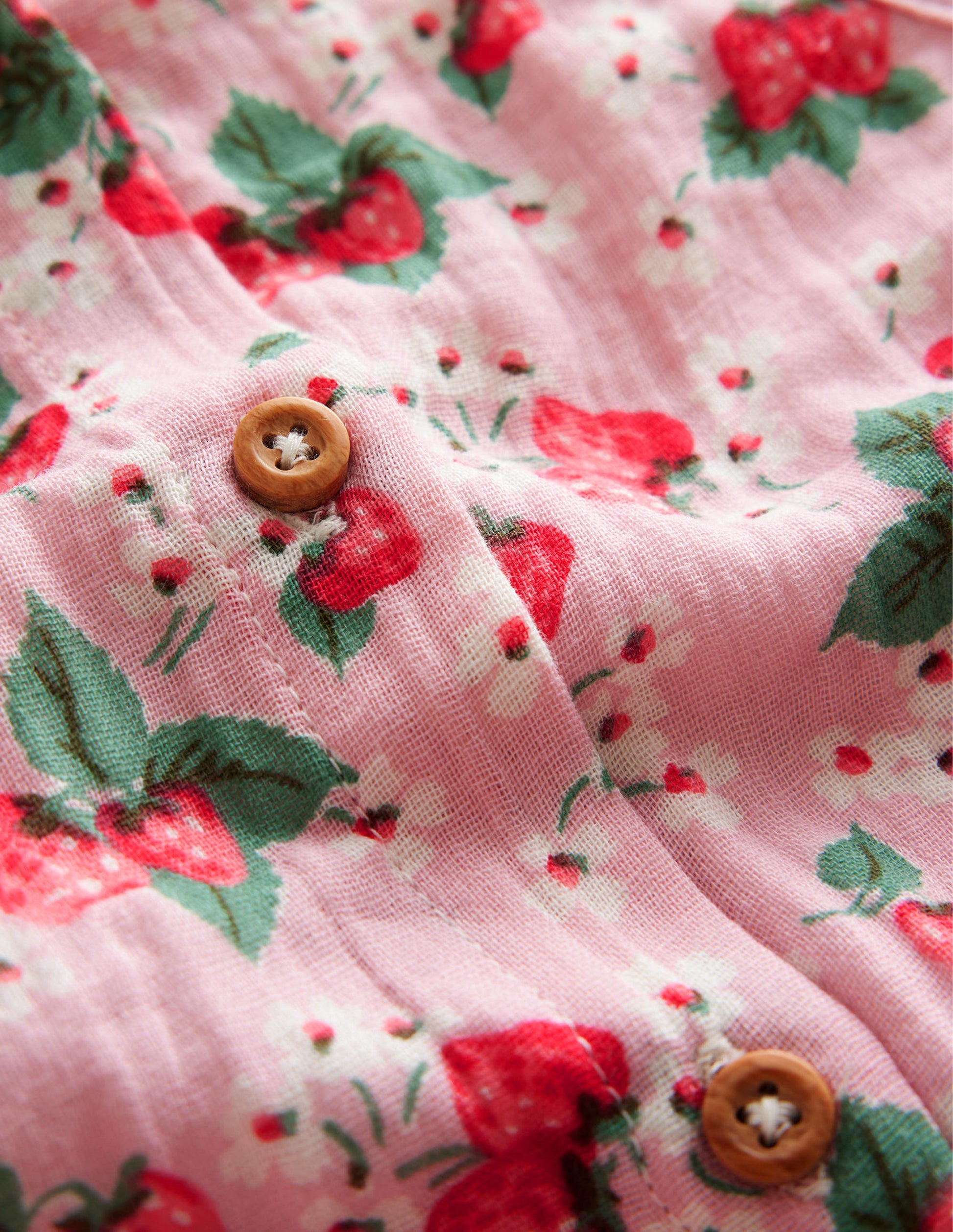 Doublecloth Crop Top-French Pink Strawberry-3