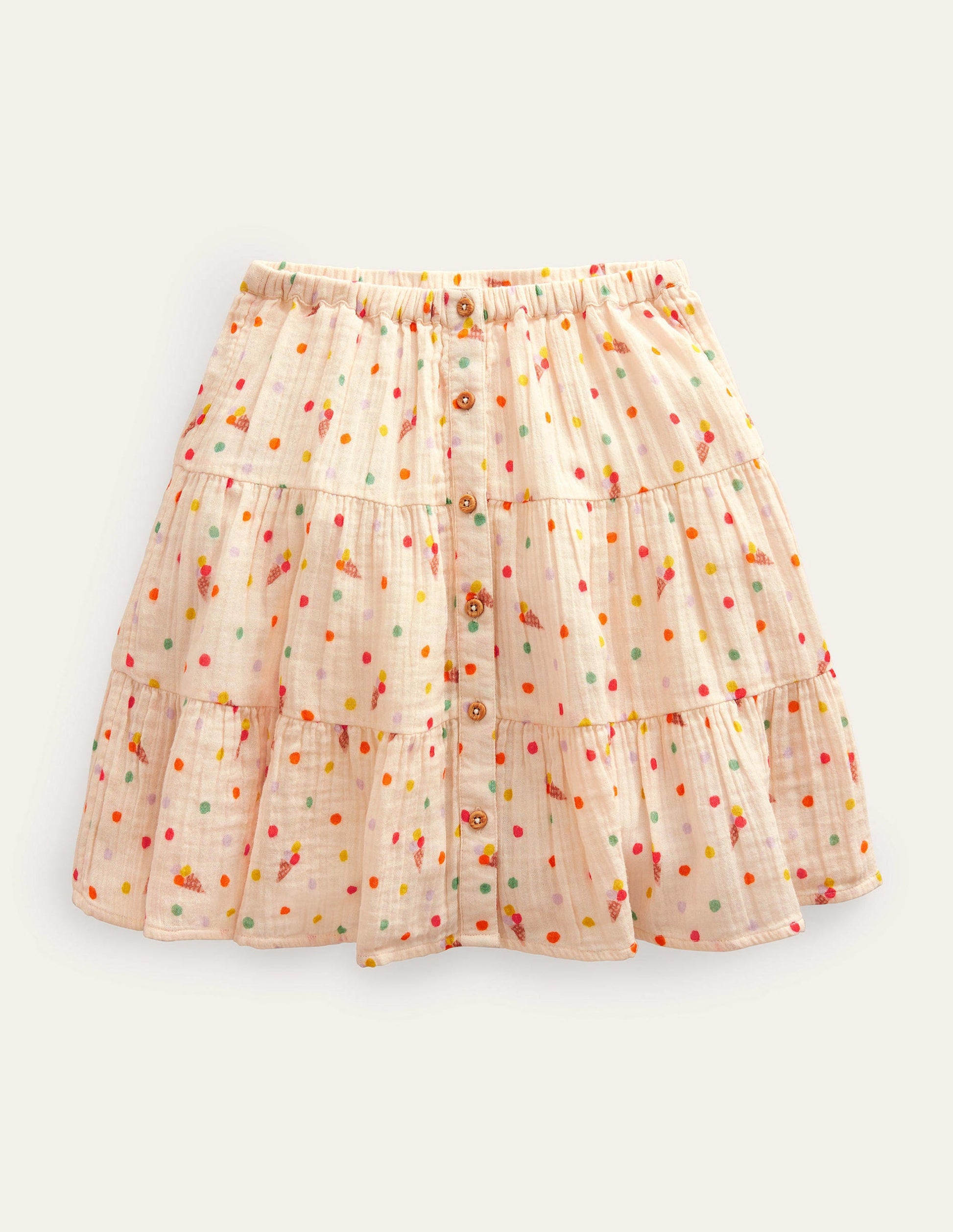Doublecloth Midi Skirt-Vanilla Pod Ice Creams-1