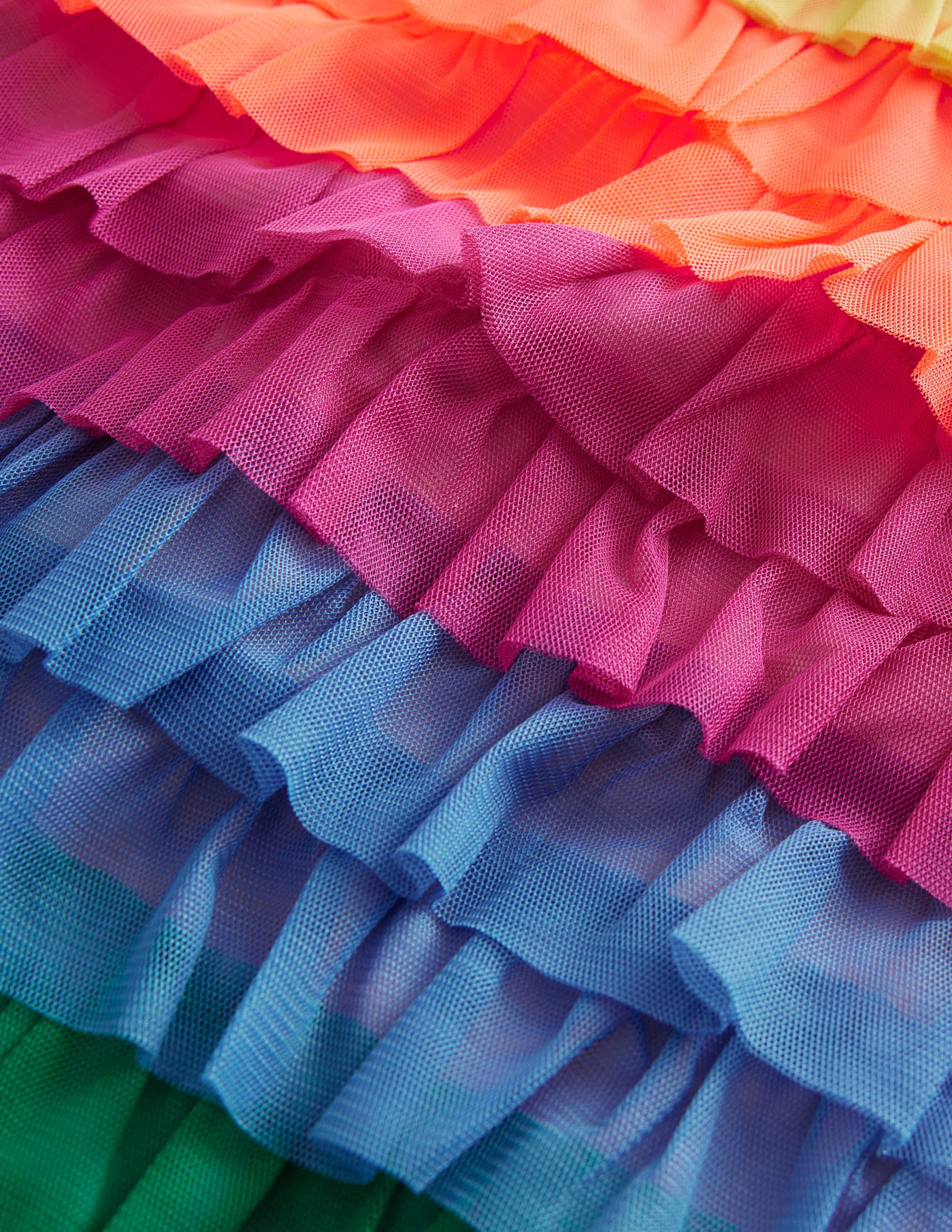 Ruffle Tulle Top-Multi - Image 3