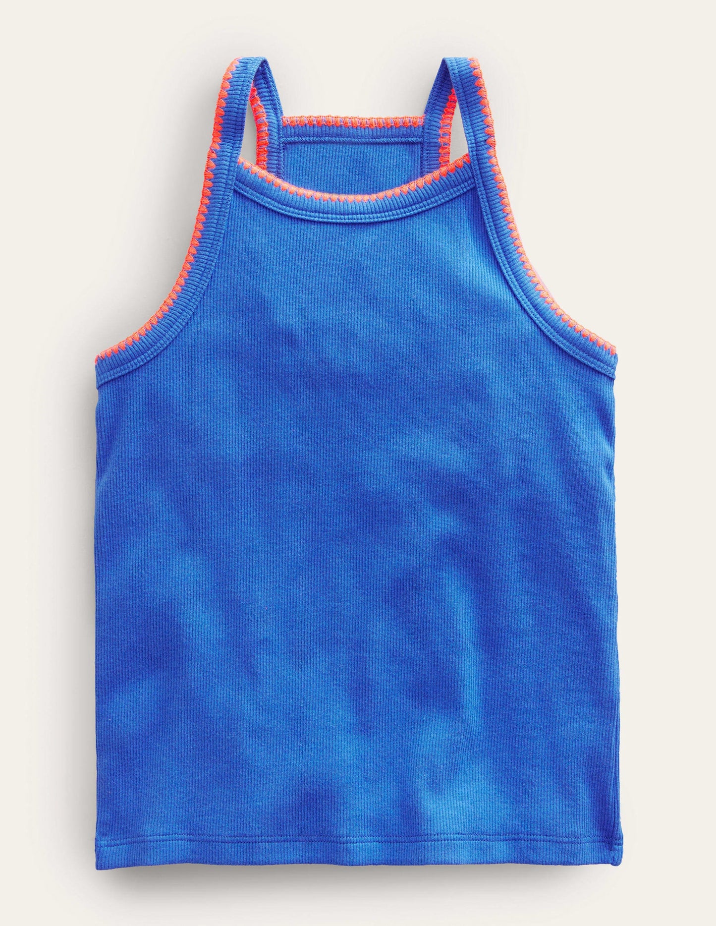 Cut Away Vest-Cabana Blue