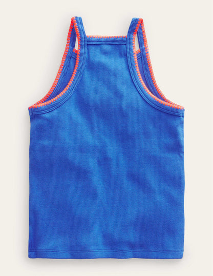 Cut Away Vest-Cabana Blue-2