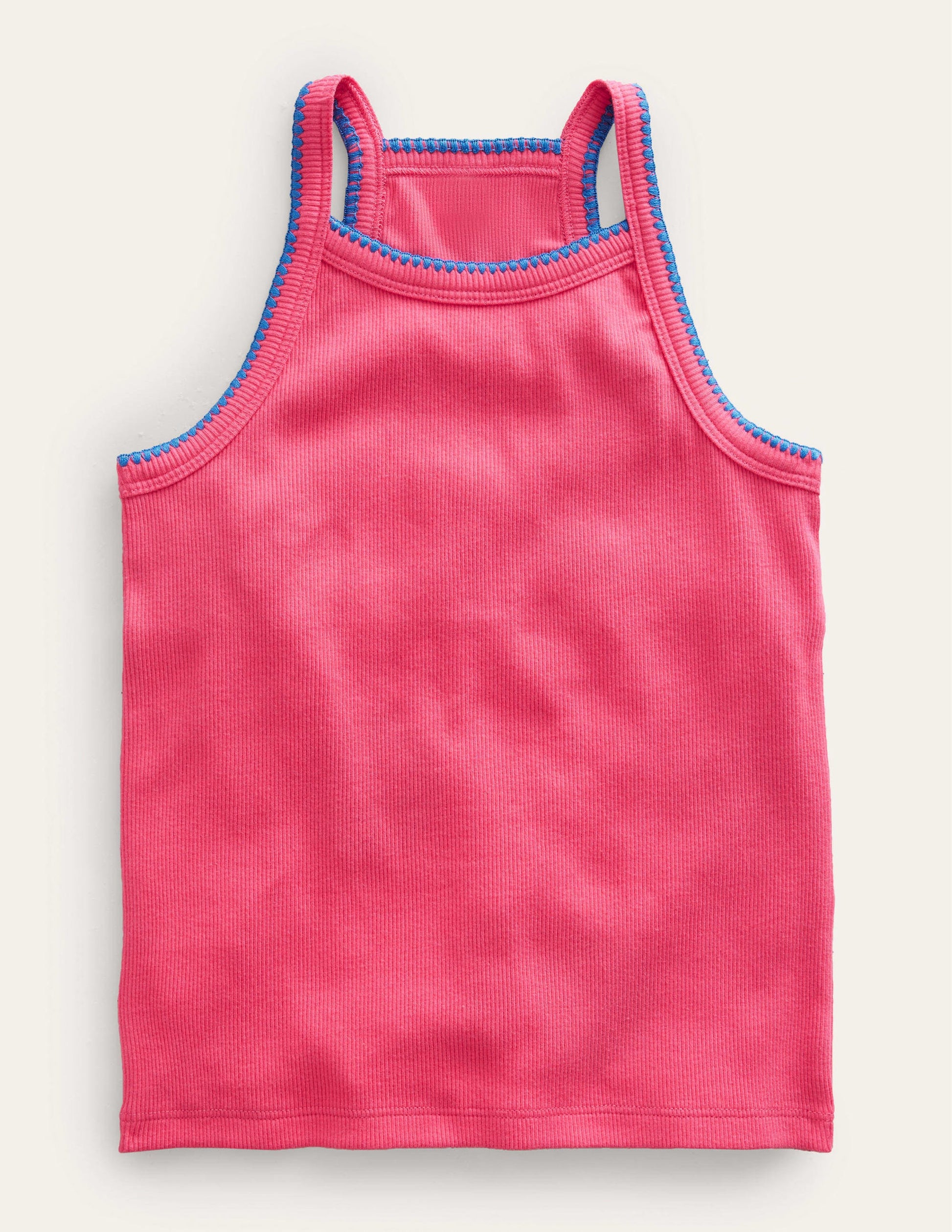 Cut Away Vest-Lollipop Pink-1