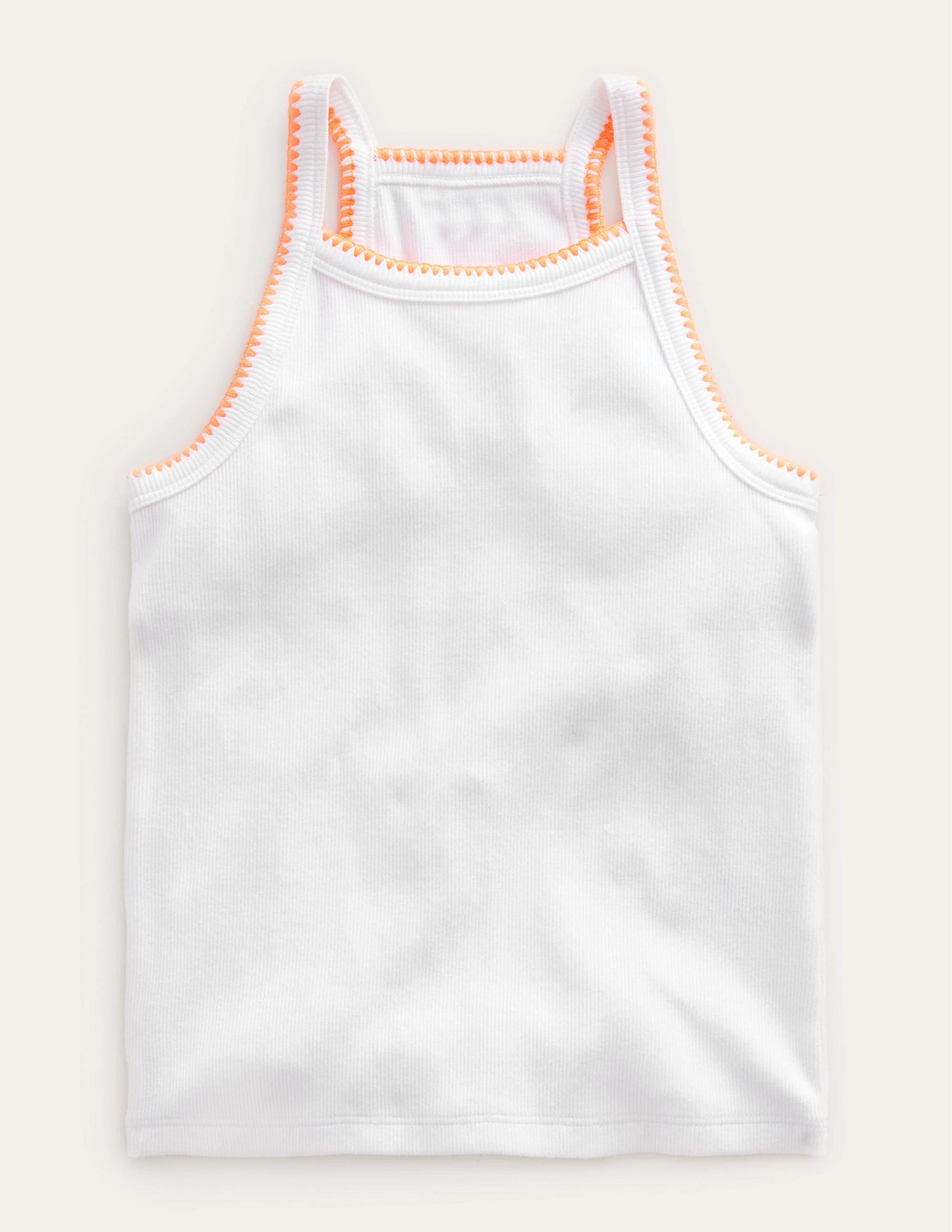 Cut Away Vest-White - Image 1