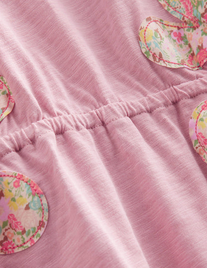 Cut Out Dress-Almond Pink-3