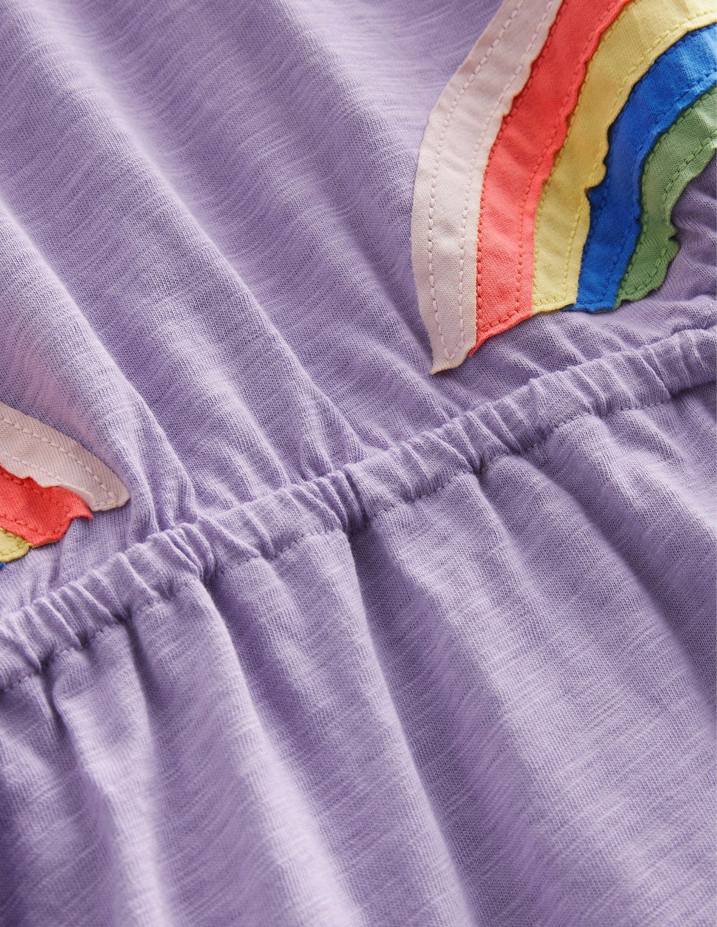 Cut Out Dress-Misty Lavender Rainbow
