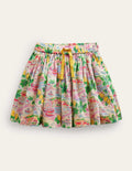 Twirly Skirt-Multi Scene Print