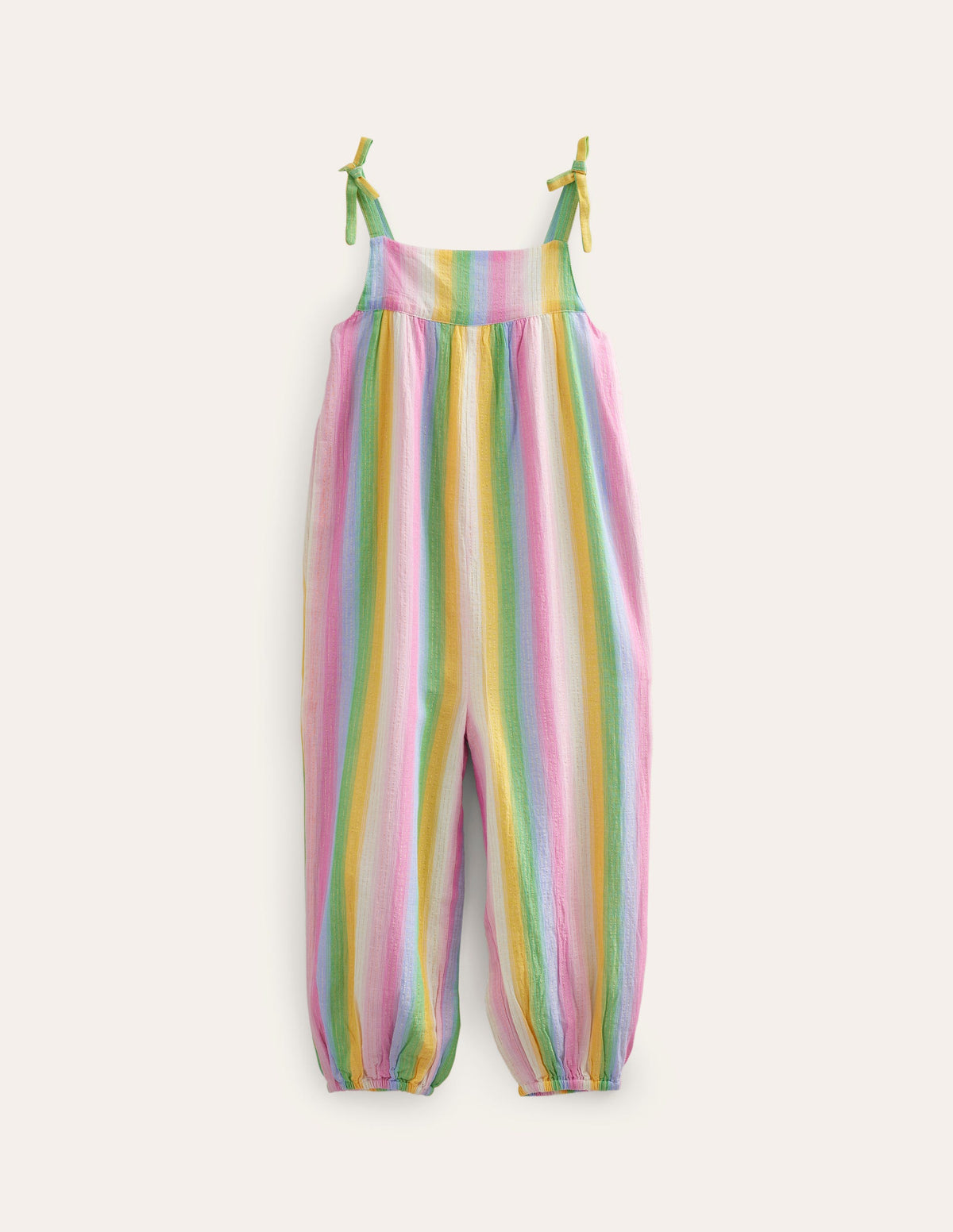 Strappy Woven Jumpsuit-Rainbow Gradient Stripe-1
