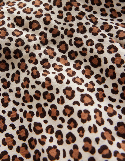 Cycling Shorts-Leopard Print-3