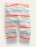 Fun Cropped Leggings-Buttercup Yellow/Purple