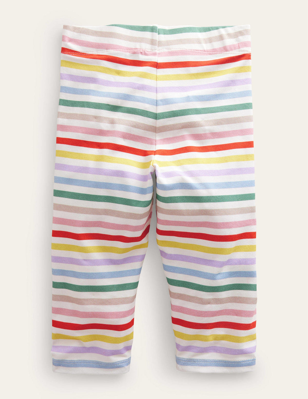 Fun Cropped Leggings-Buttercup Yellow/Purple - Image 2