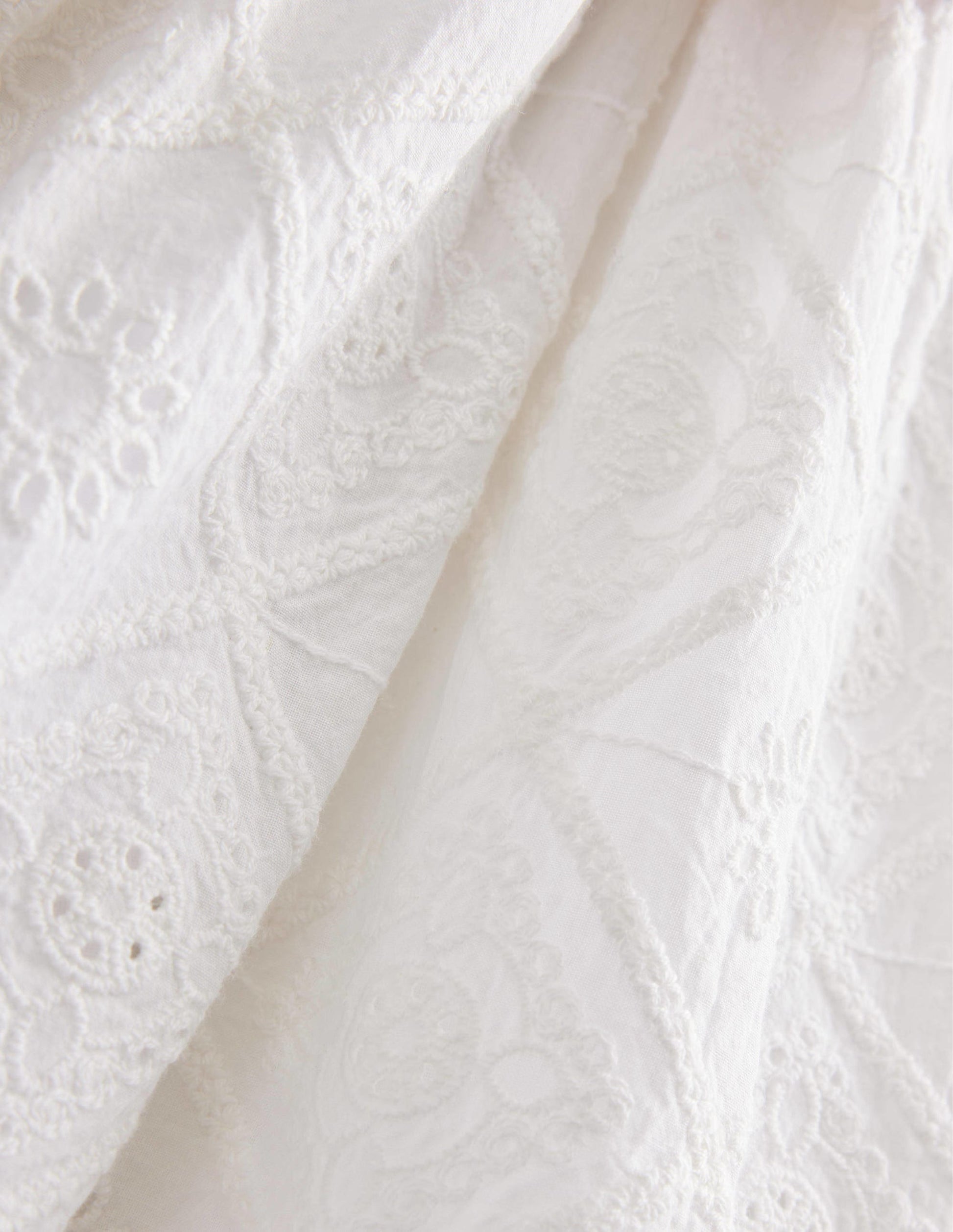 Mini Me Broderie Dress-Ivory-3