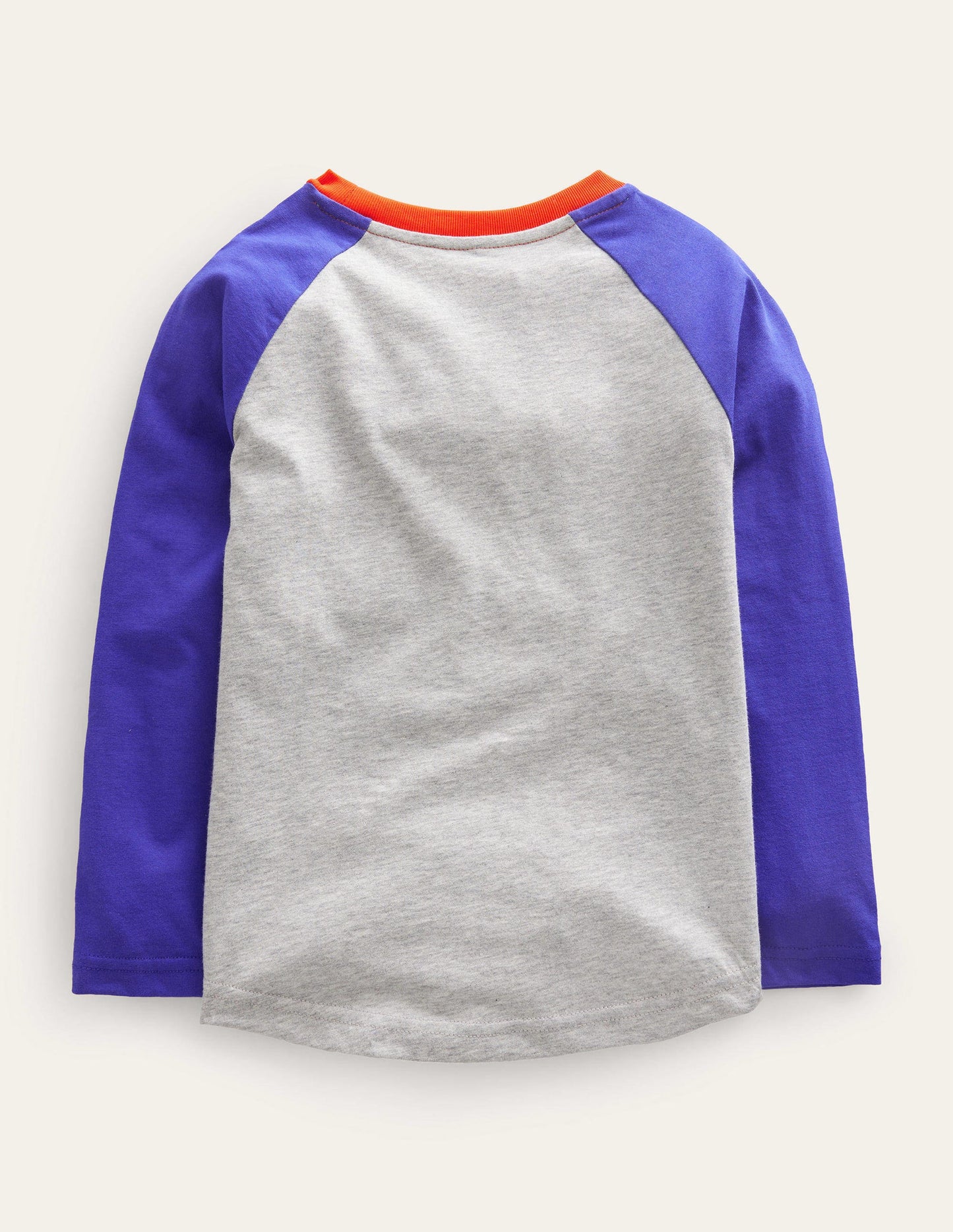 Coronation T-shirt-Bluing/Grey Marl