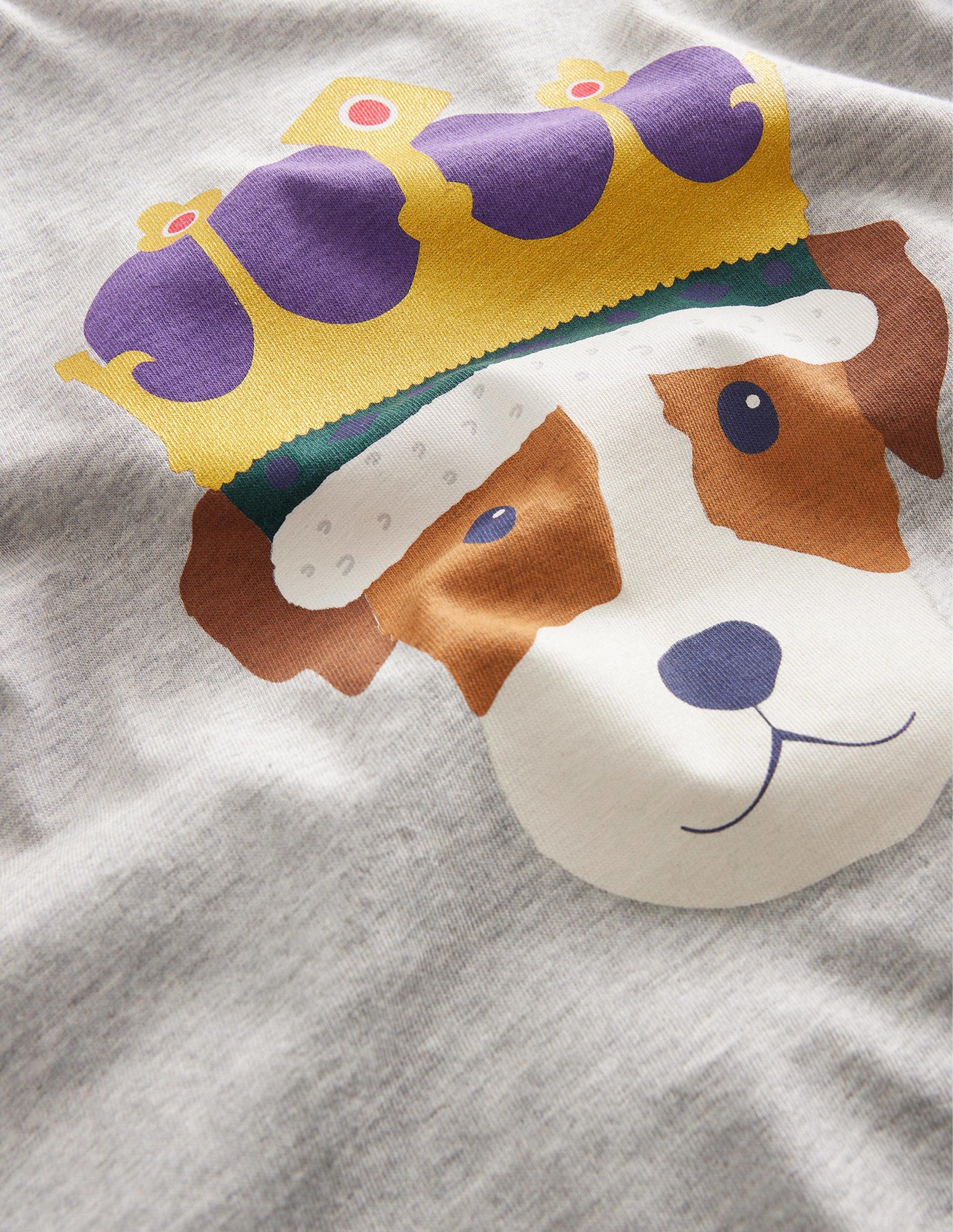 Coronation T-shirt-Bluing/Grey Marl-3