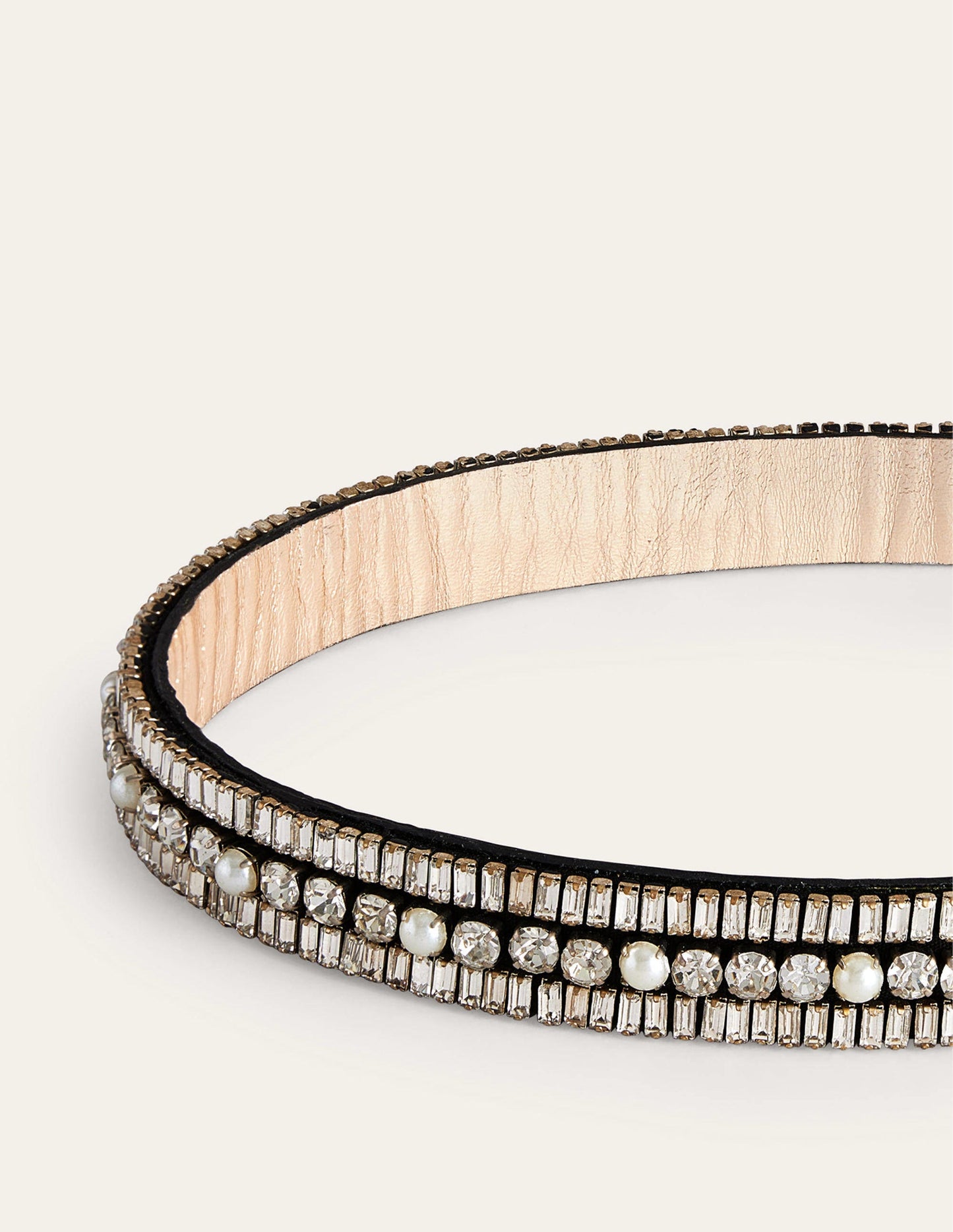 Embellished Waist Belt-Black