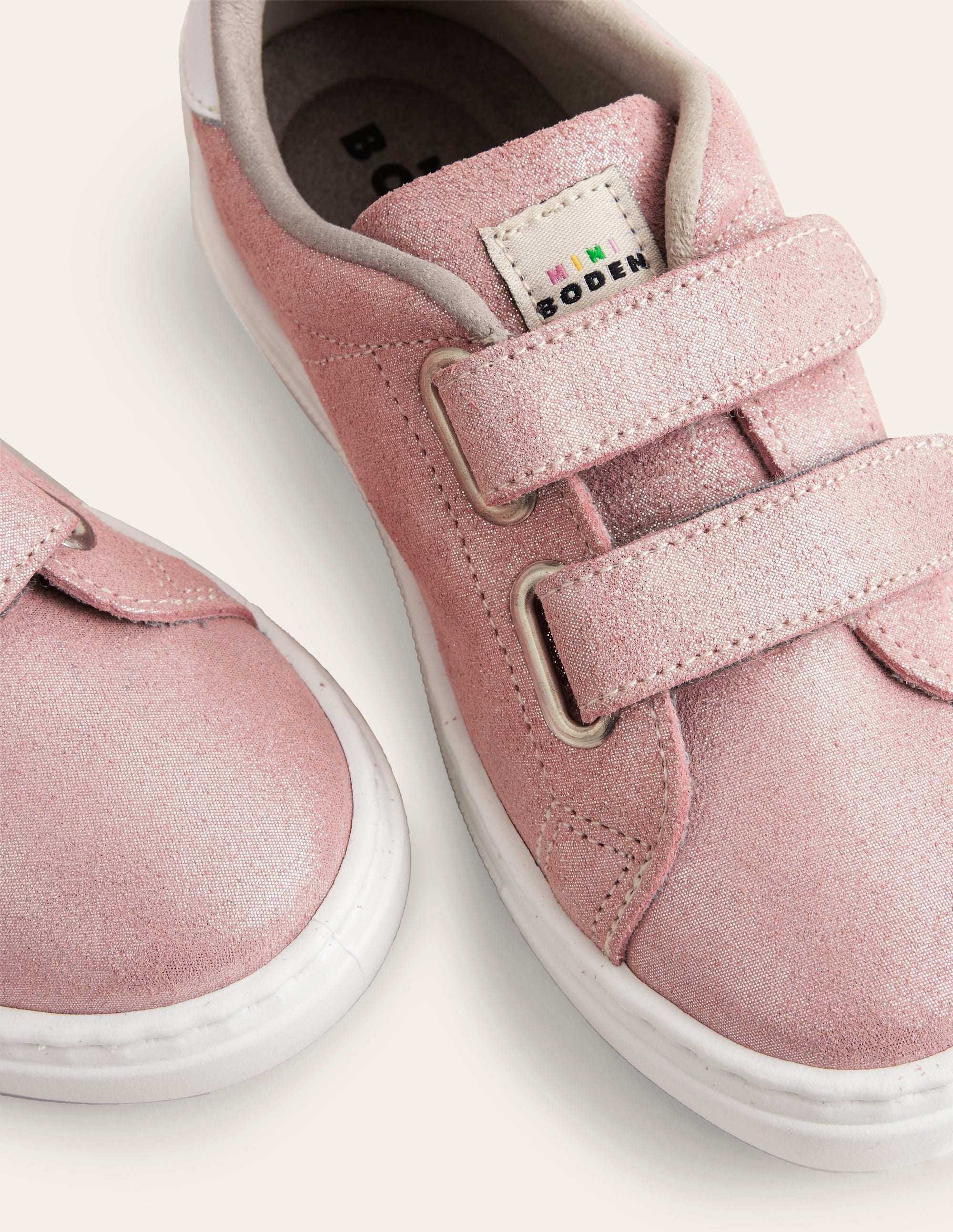 Double Strap Low Tops-Rose Gold - Image 3