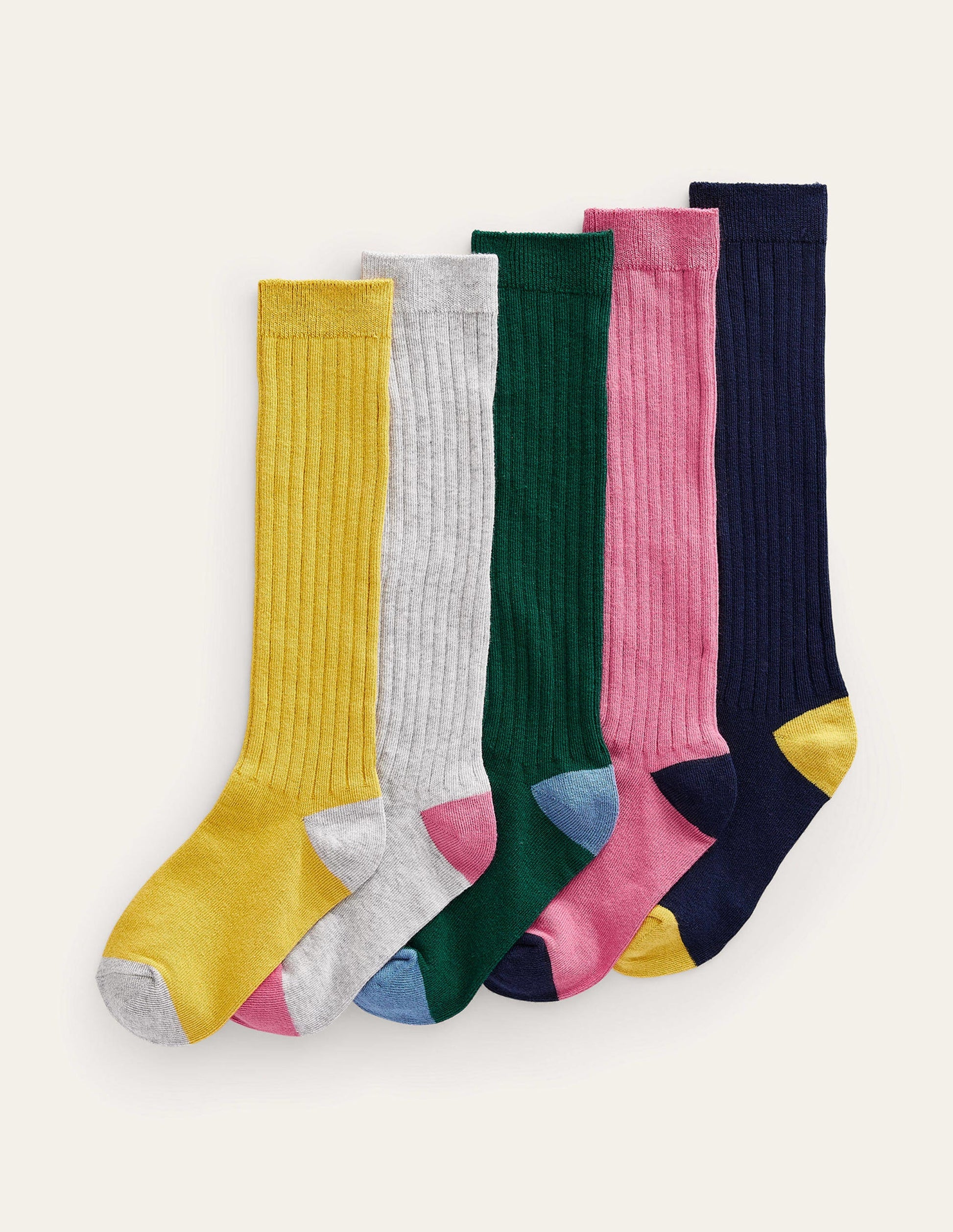 5-pack Knee High socks-Multi-1