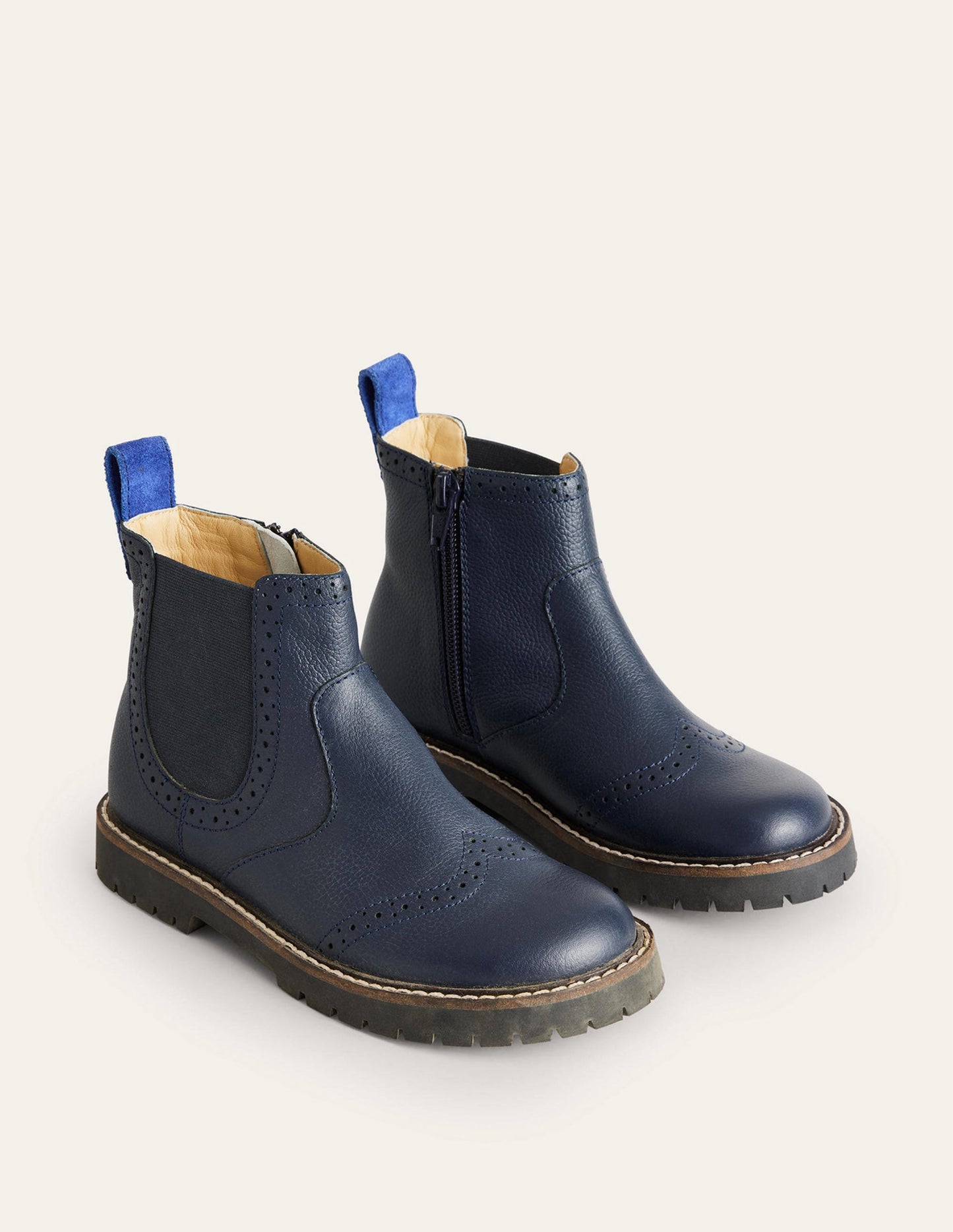 Chelsea Boots-Navy