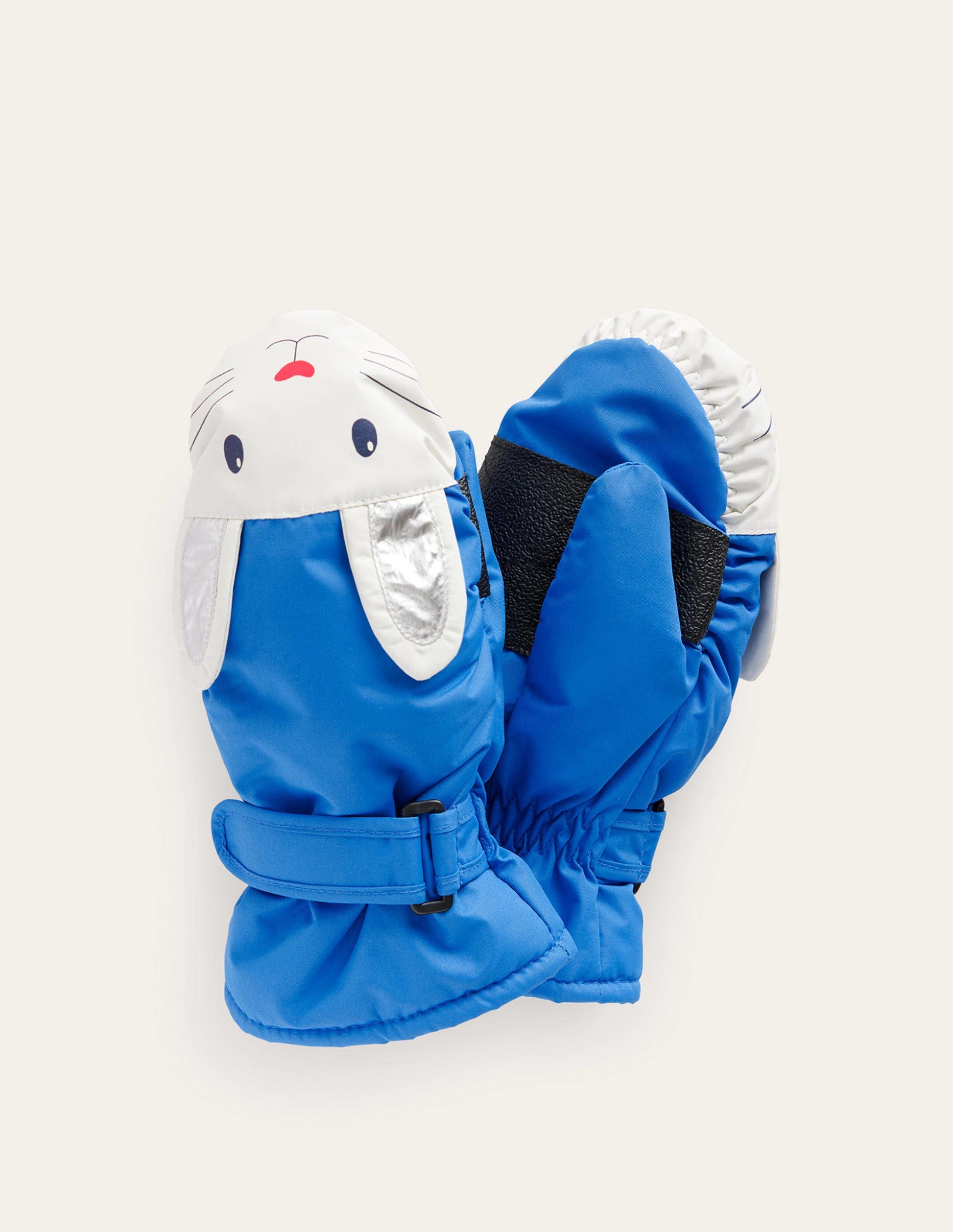 Novelty All Weather Mittens-Blue Bunnies-1