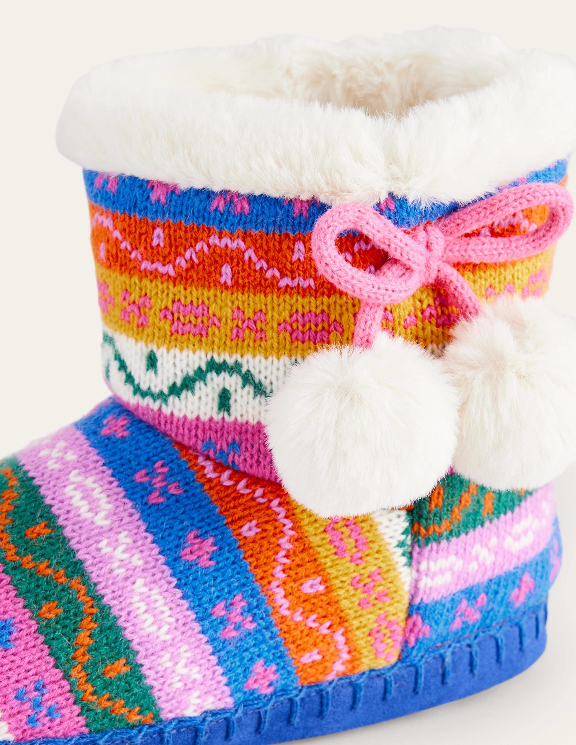 Slipper Boots-Multi Stripe - Image 3