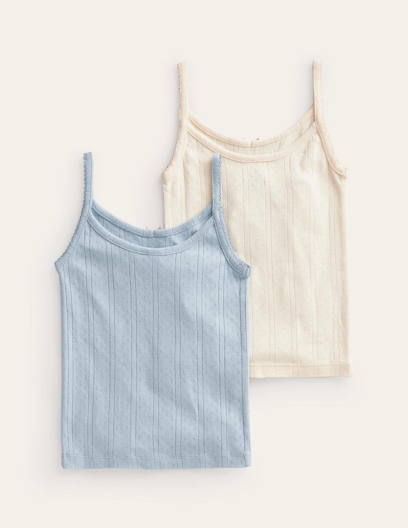 Vests 2 Pack-Multi Pointelle