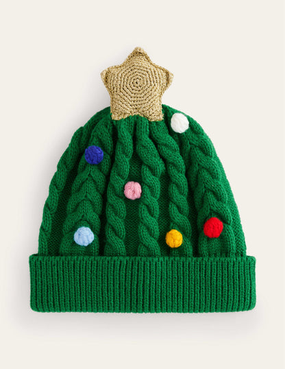 Christmas Tree Festive Hat-Green-1
