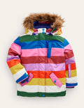 All-Weather Waterproof Jacket-Multi Stripe