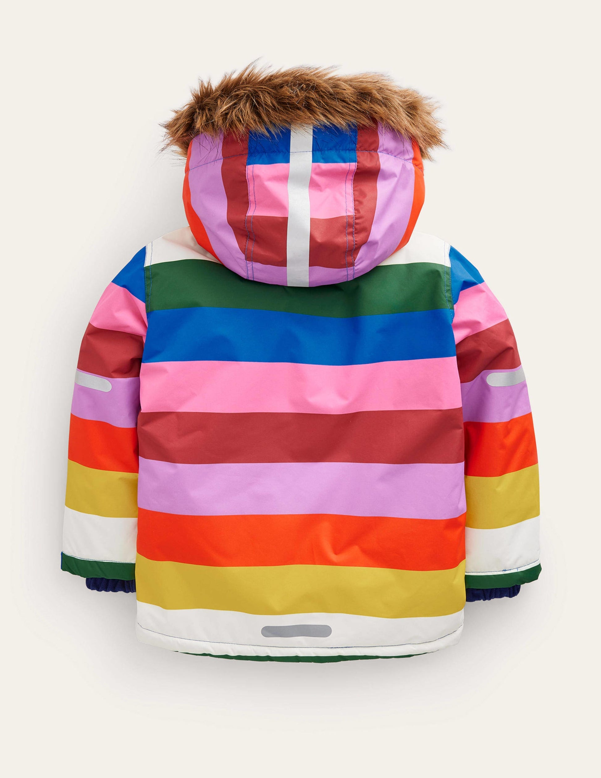 All-Weather Waterproof Jacket-Multi Stripe-4