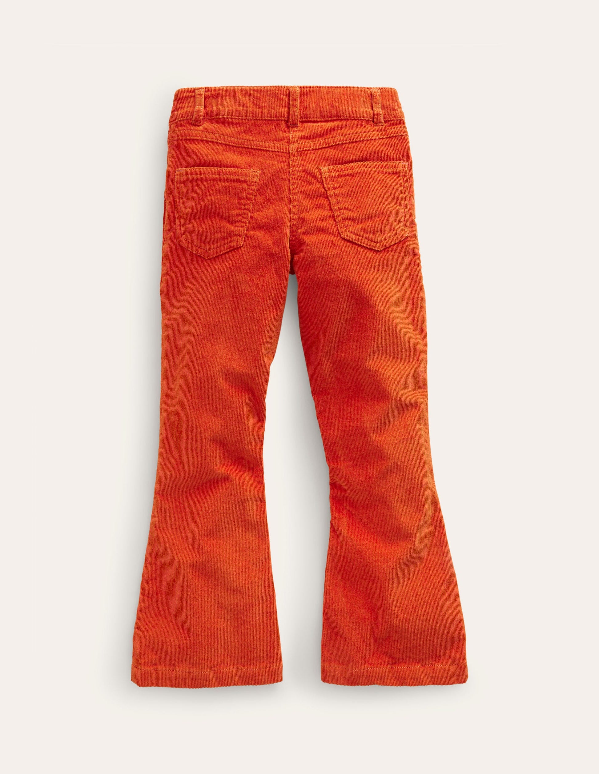 Kick Flare Jean-Maple Orange Cord-2