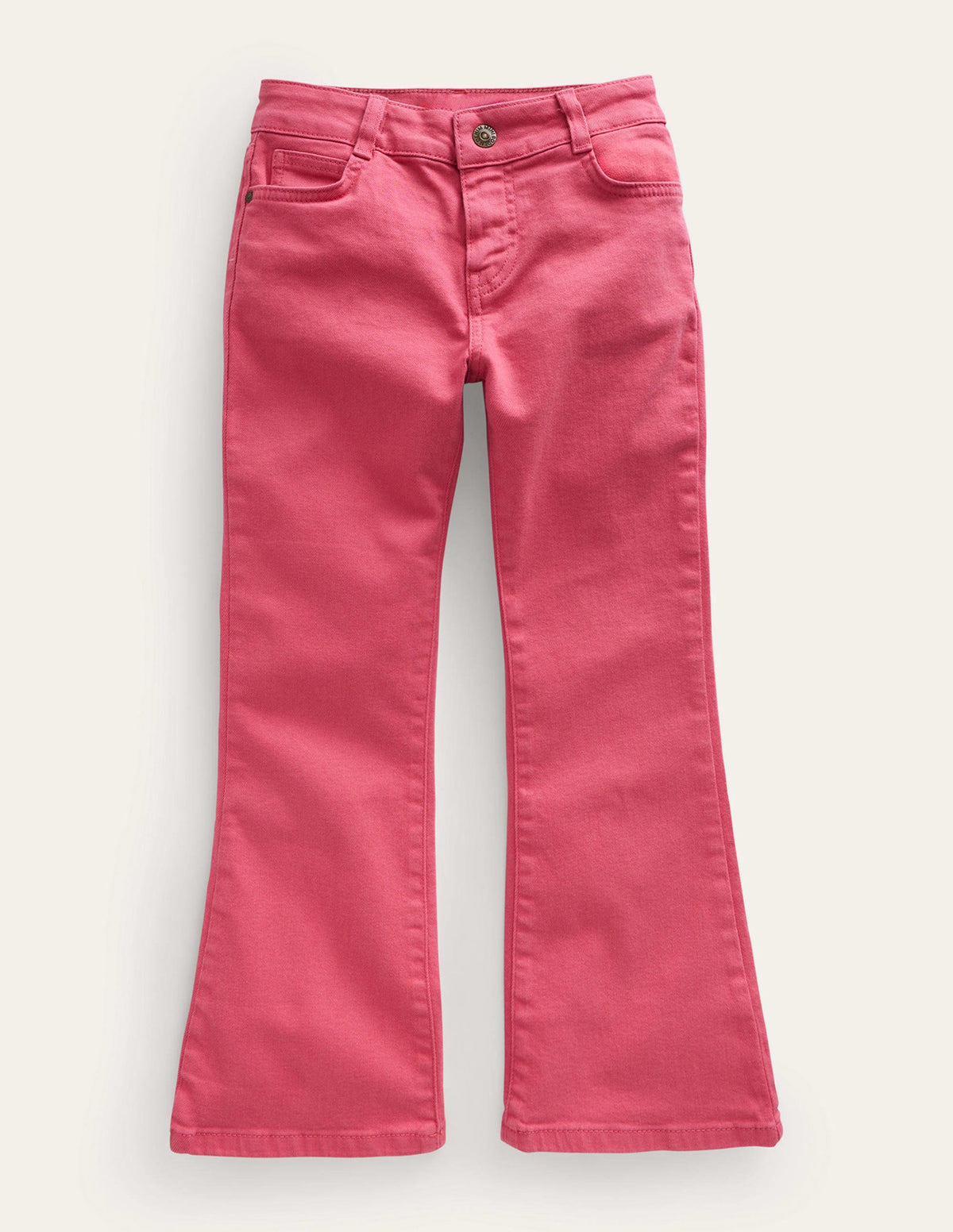 Kick Flare Jean-Garment Dye Pink - Image 1
