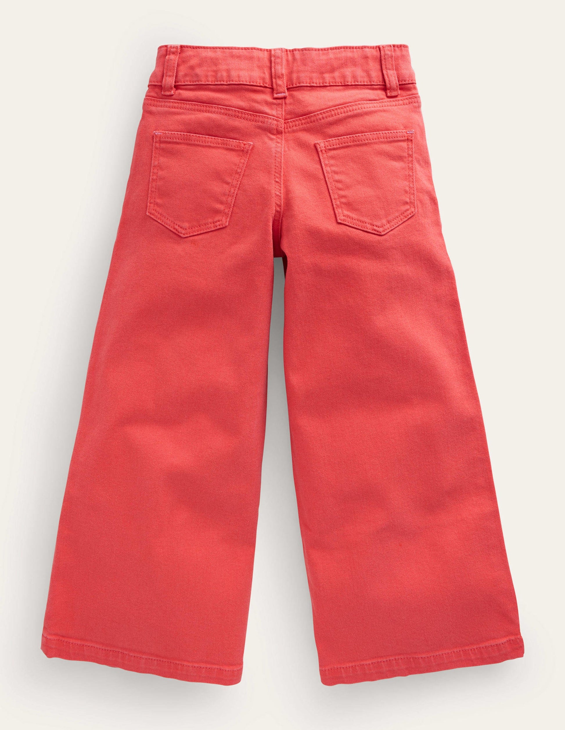 Wide Leg Trouser-Jam Red-2