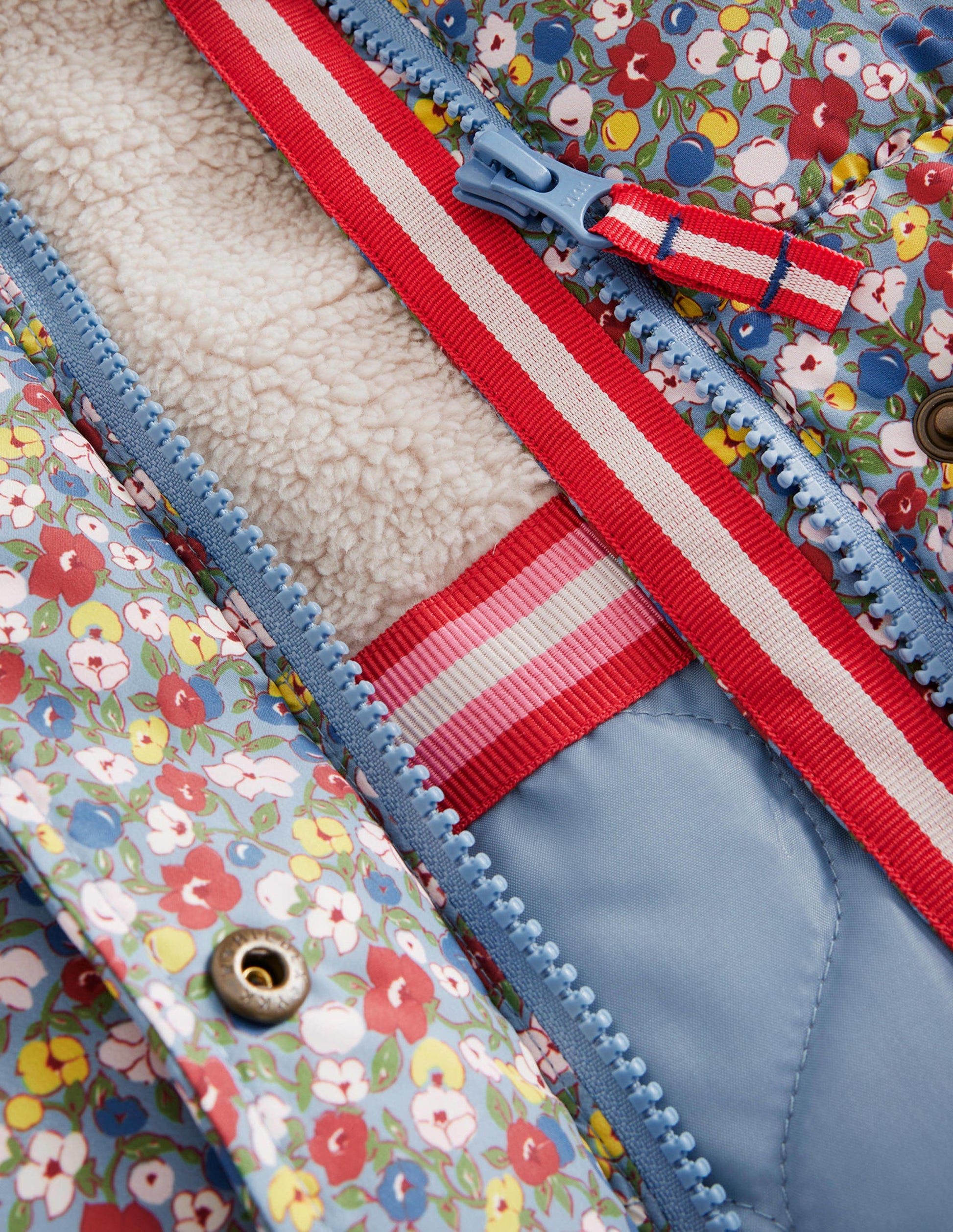 2-in-1 Padded Coat-Pebble Blue Flower Bud-6