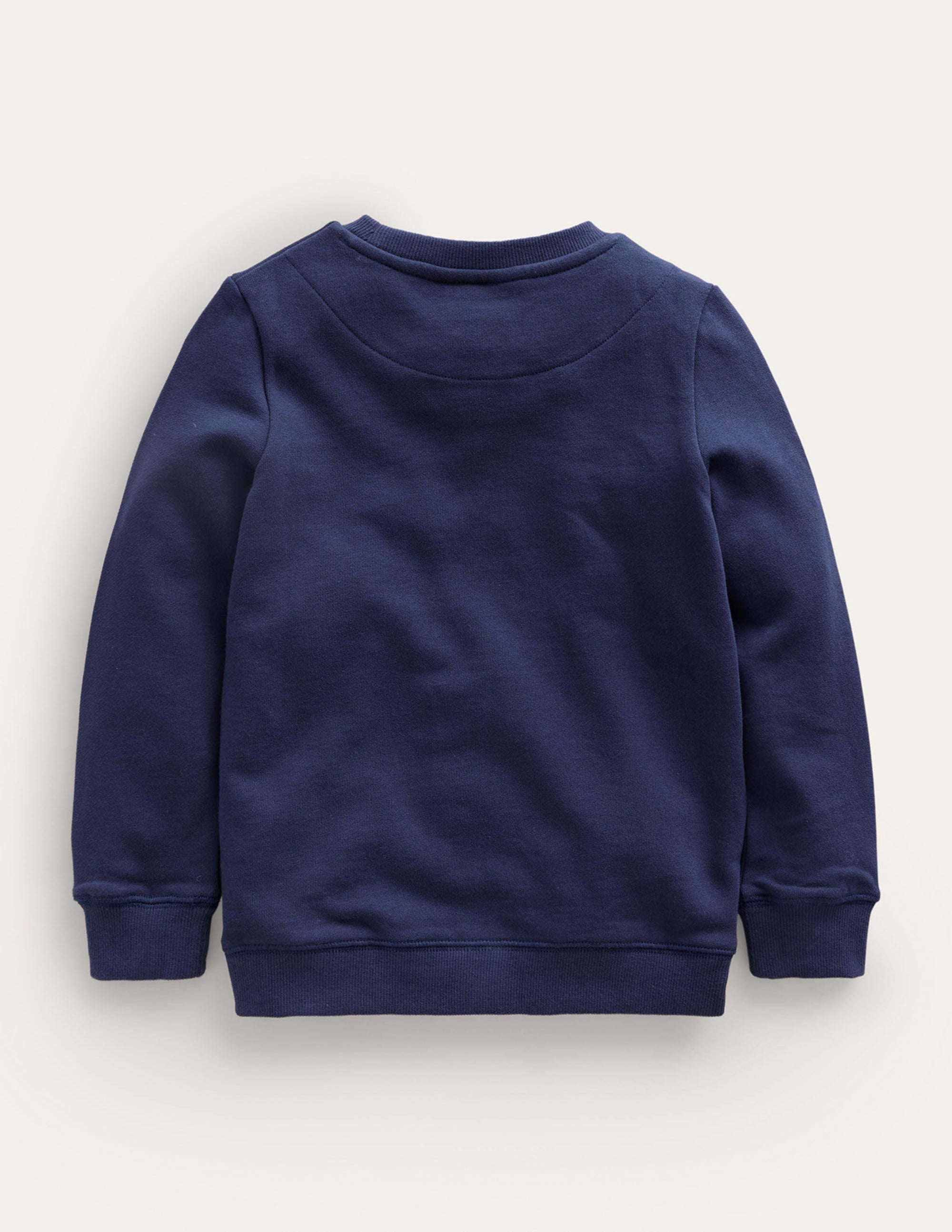 Logo Applique Sweatshirt-College Navy Dragon - Image 2