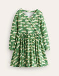 Twirly Ballerina Dress-Green Bunny Hop