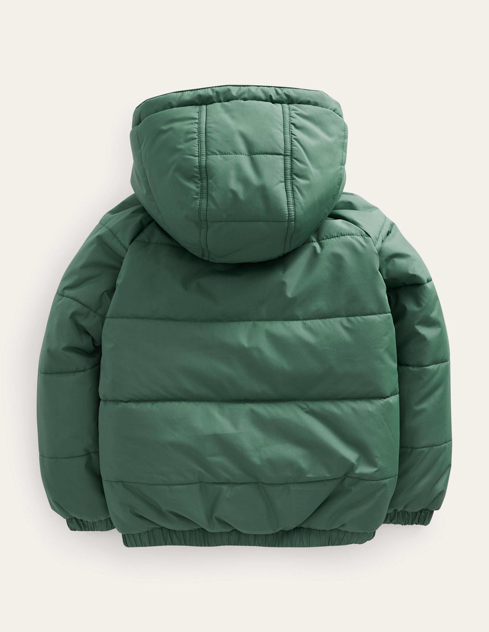 Appliqué Padded Coat-Monster Green Hearts-2