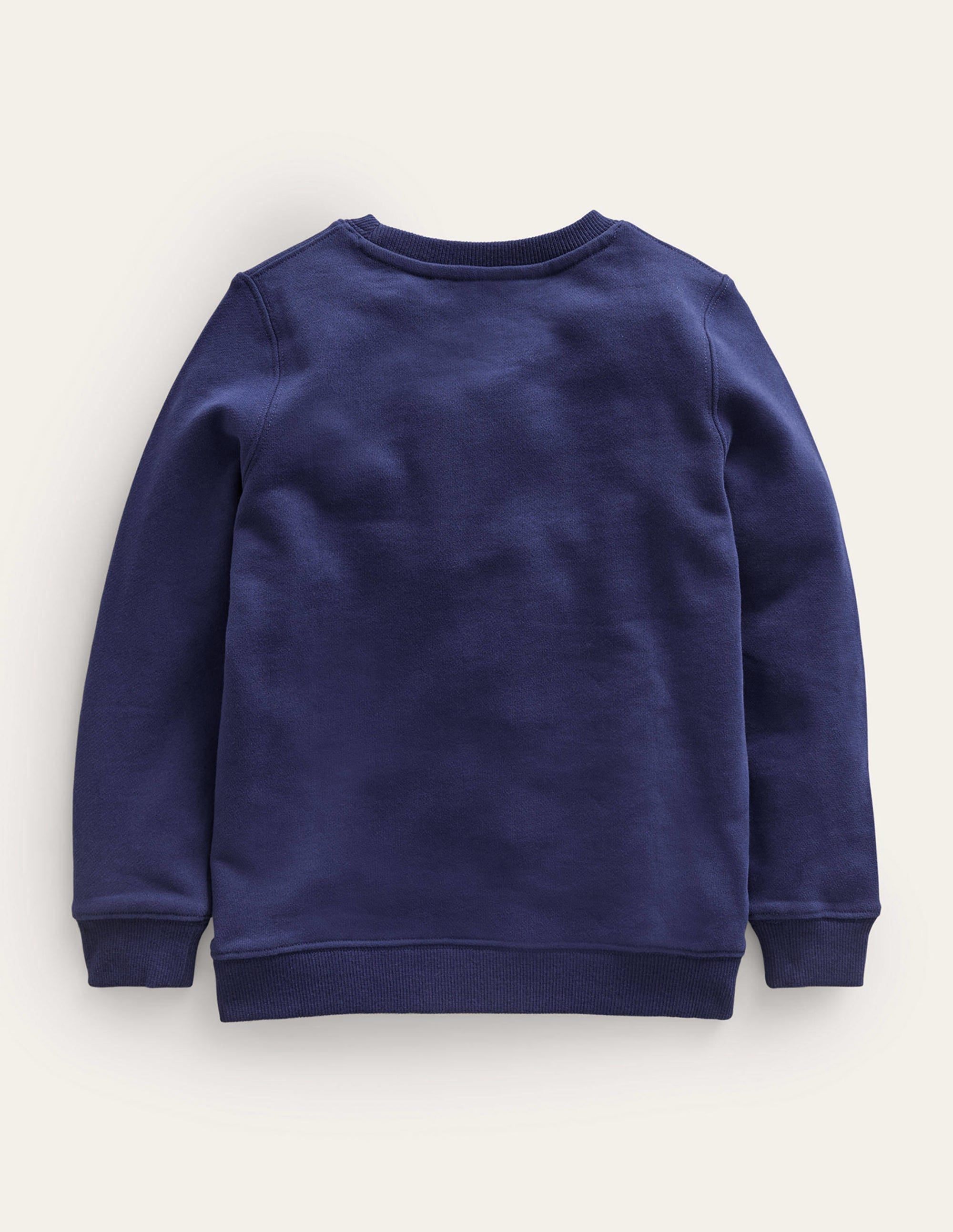 Applique Sweatshirt-College Navy - Image 2