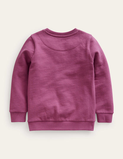 Applique Sweatshirt-Teacup Pink Acorn-3