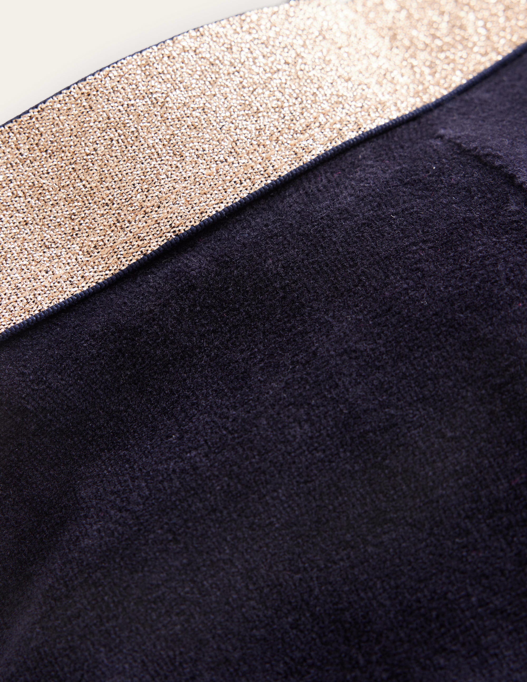 Velvet Leggings-French Navy - Image 3