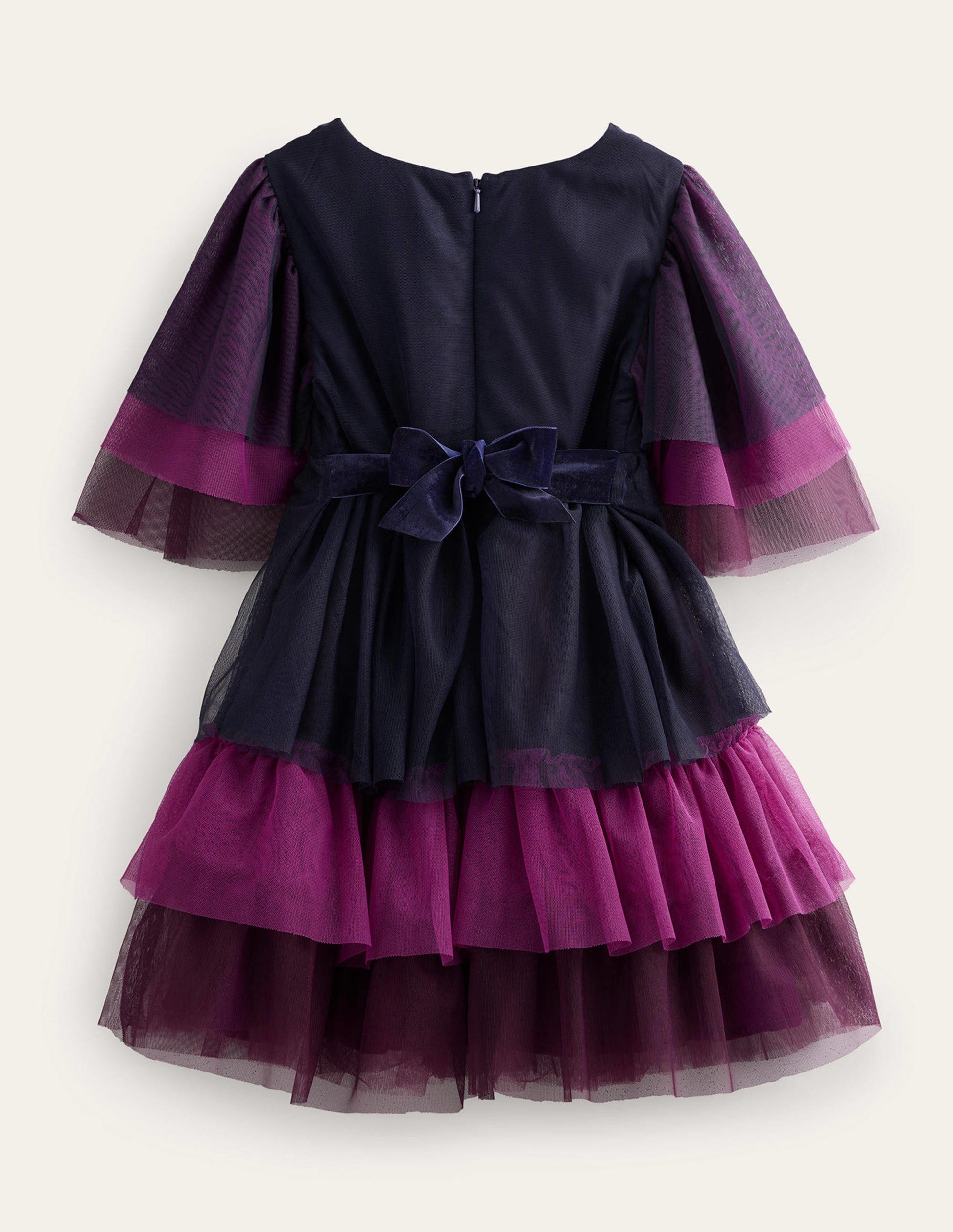 Halloween Tulle Dress-Chrysanthemum Purple-2