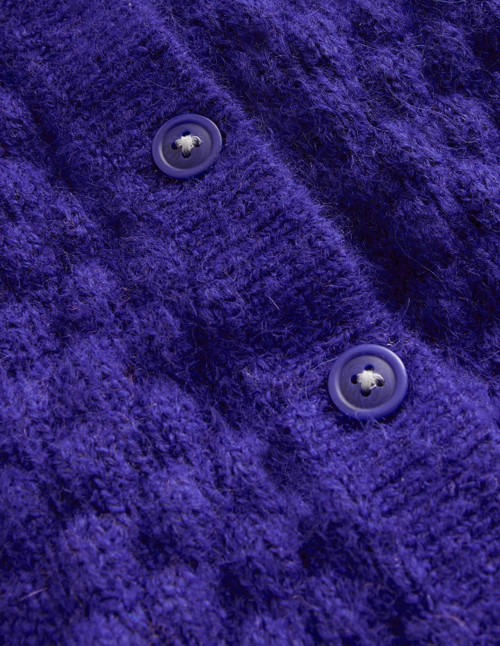 Bobble Stitch Cardigan-Bluing Blue-3