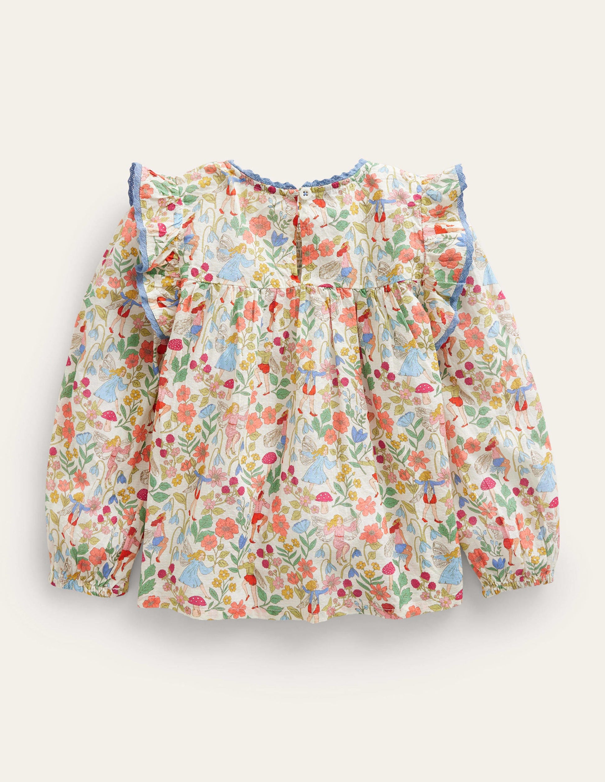 Smocked Ruffle Blouse-Vanilla Fairies-2