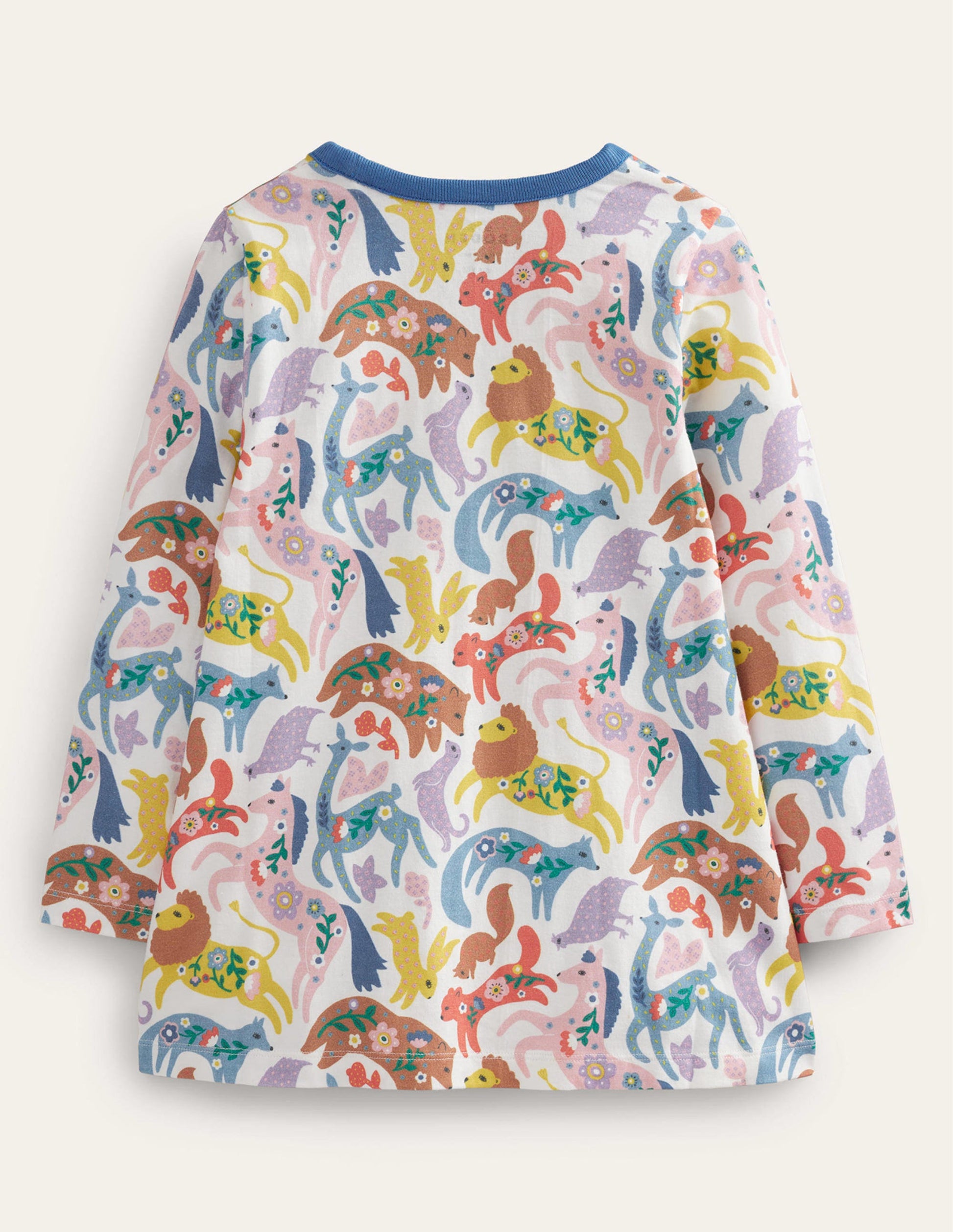 Printed Tunic-Multi Folk Friends-2