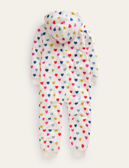 Cosy Fleece All-In-One-Ivory Multi Hearts-2