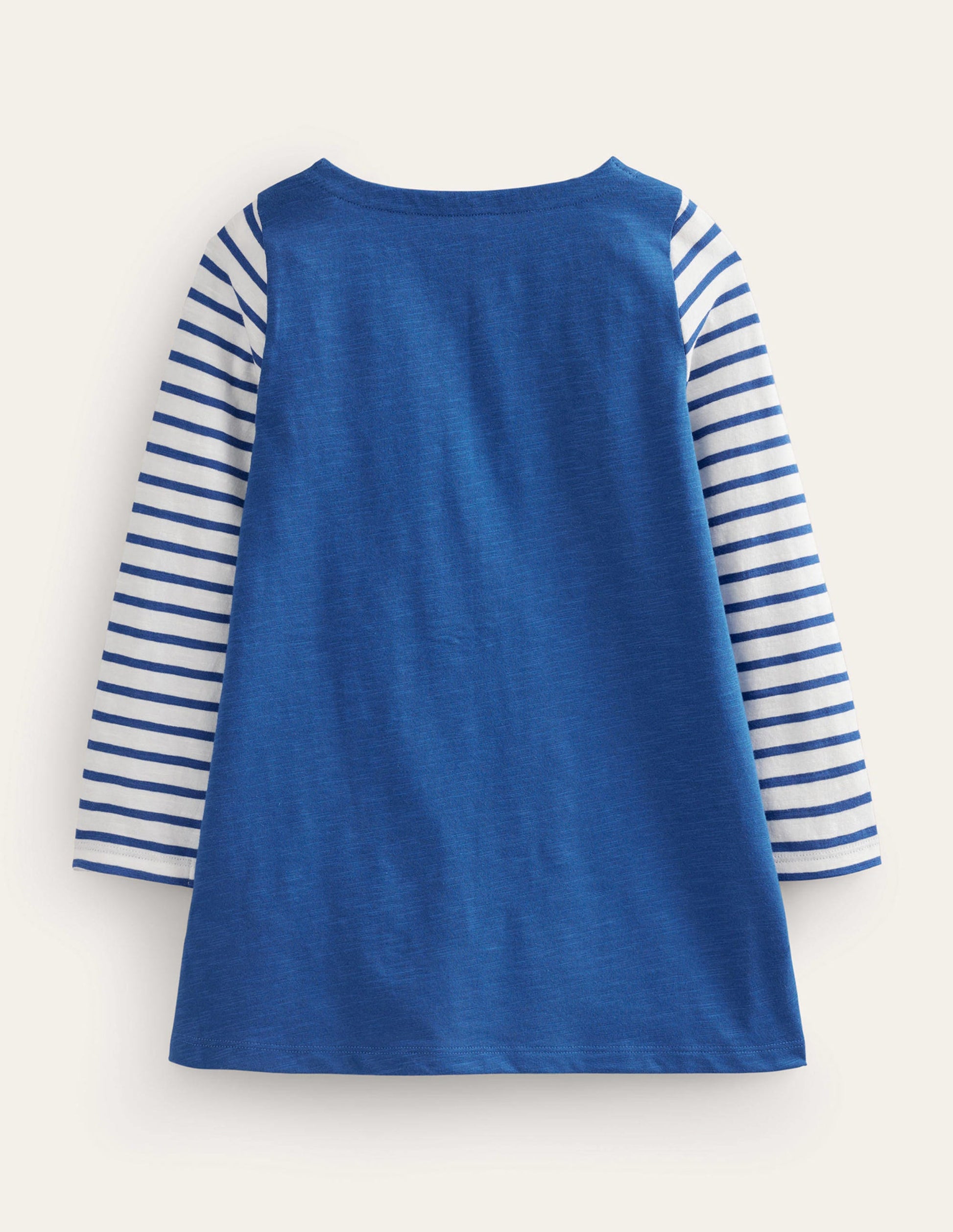 Fun Applique Tunic-Delft Blue Guinea Pig-2