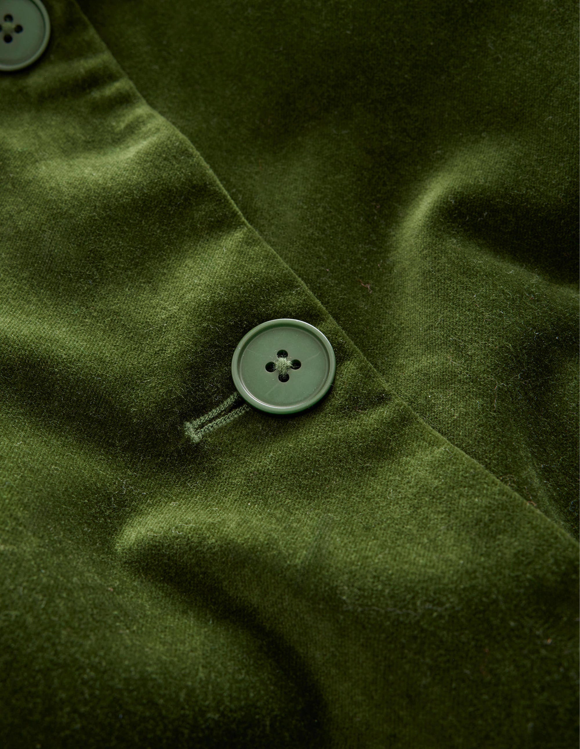 Velvet Smart Coat-Vine Leaf - Image 3