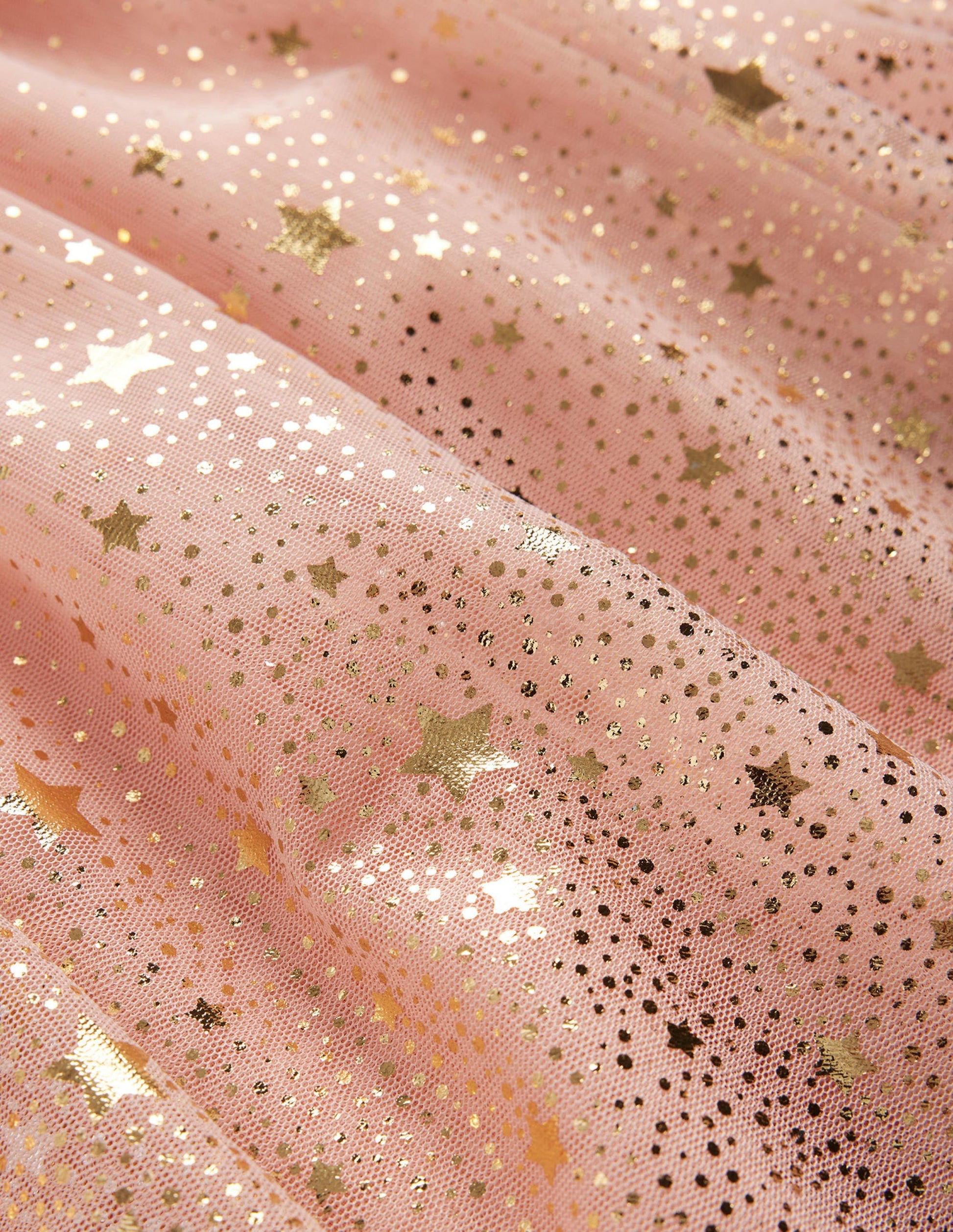 Dip Dye Metallic Party Dress-Provence Dusty Pink / Gold-3