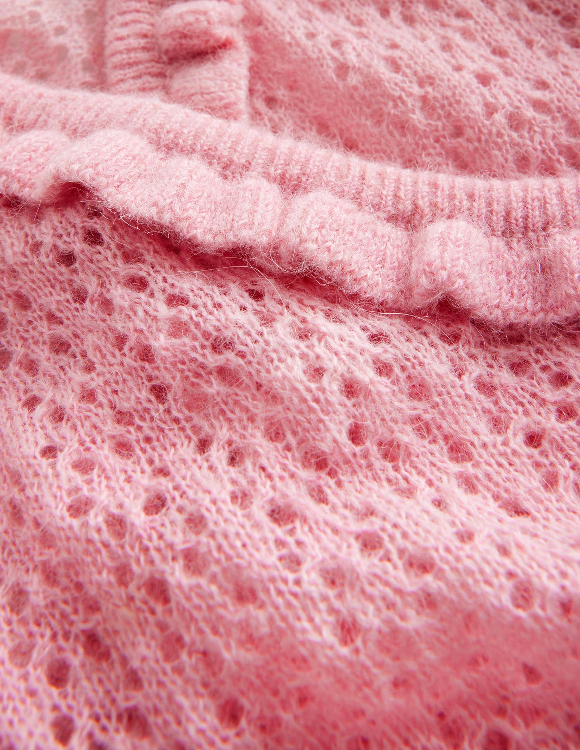 Ballet Wrap Cardigan-Almond Pink-3