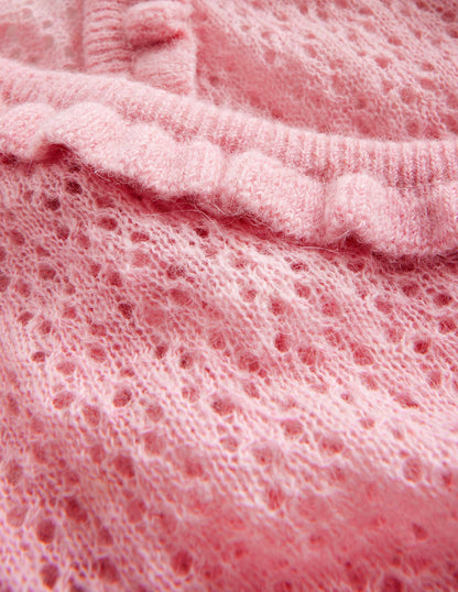 Ballet Wrap Cardigan-Almond Pink-3