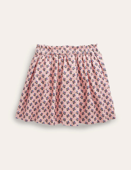 Appliqué Cord Skirt-Cord Fox Applique